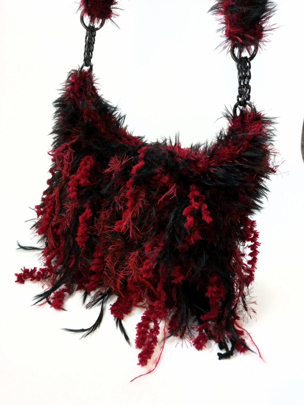 Сумка мох бордо