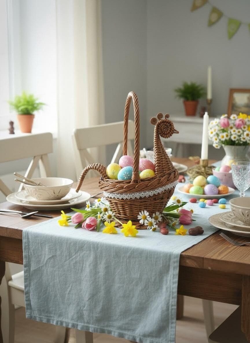 Корзина курочка