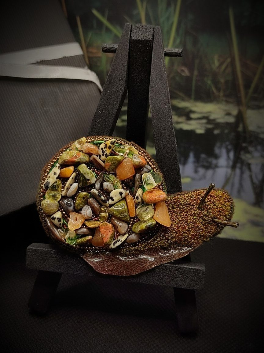 Брошь «Улитка»