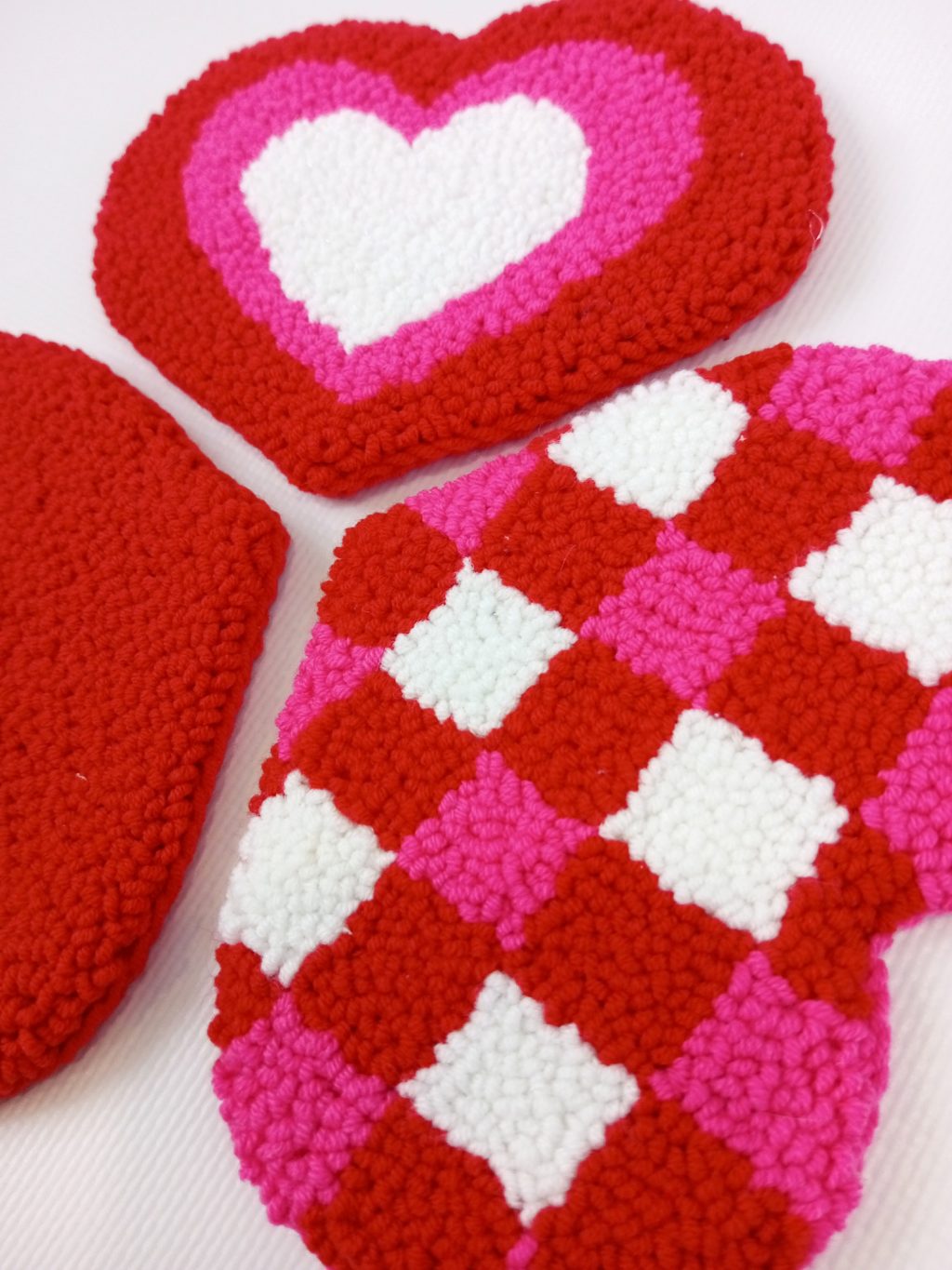 Сердце (мягкая валентинка, подставка под кружку))