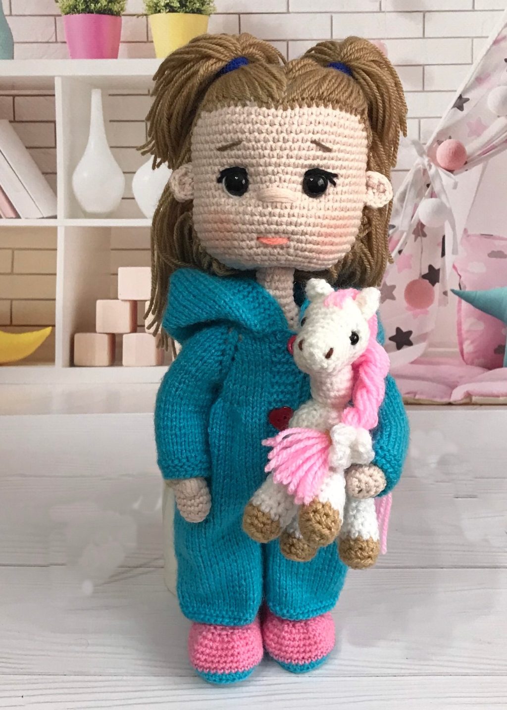 Кукла интерьерная ручной работы.