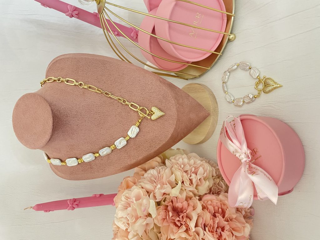 Колье комбинированное