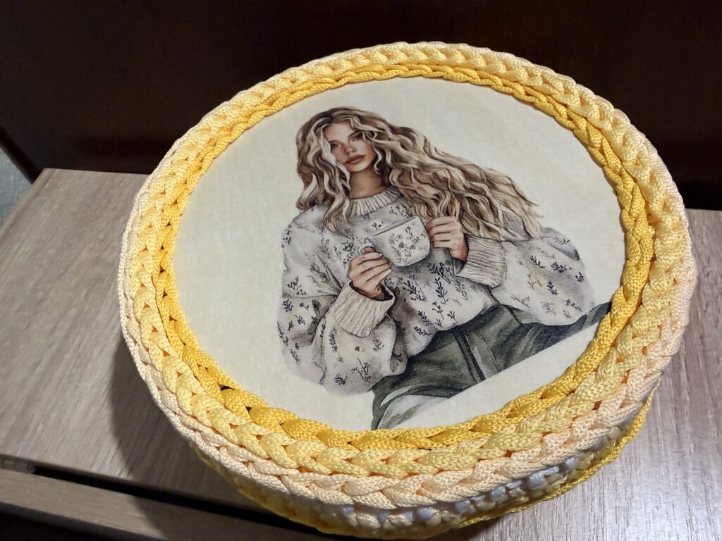 Корзинка_шкатулка_солнышко