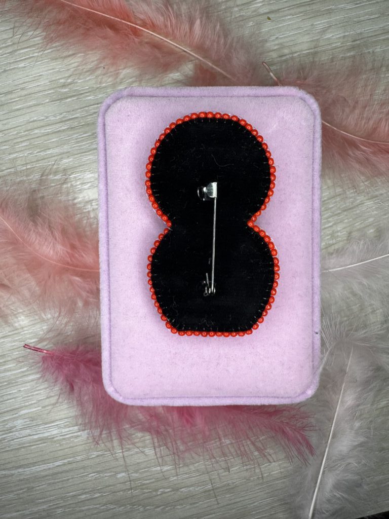 Брошь «Матрешка Фрося»