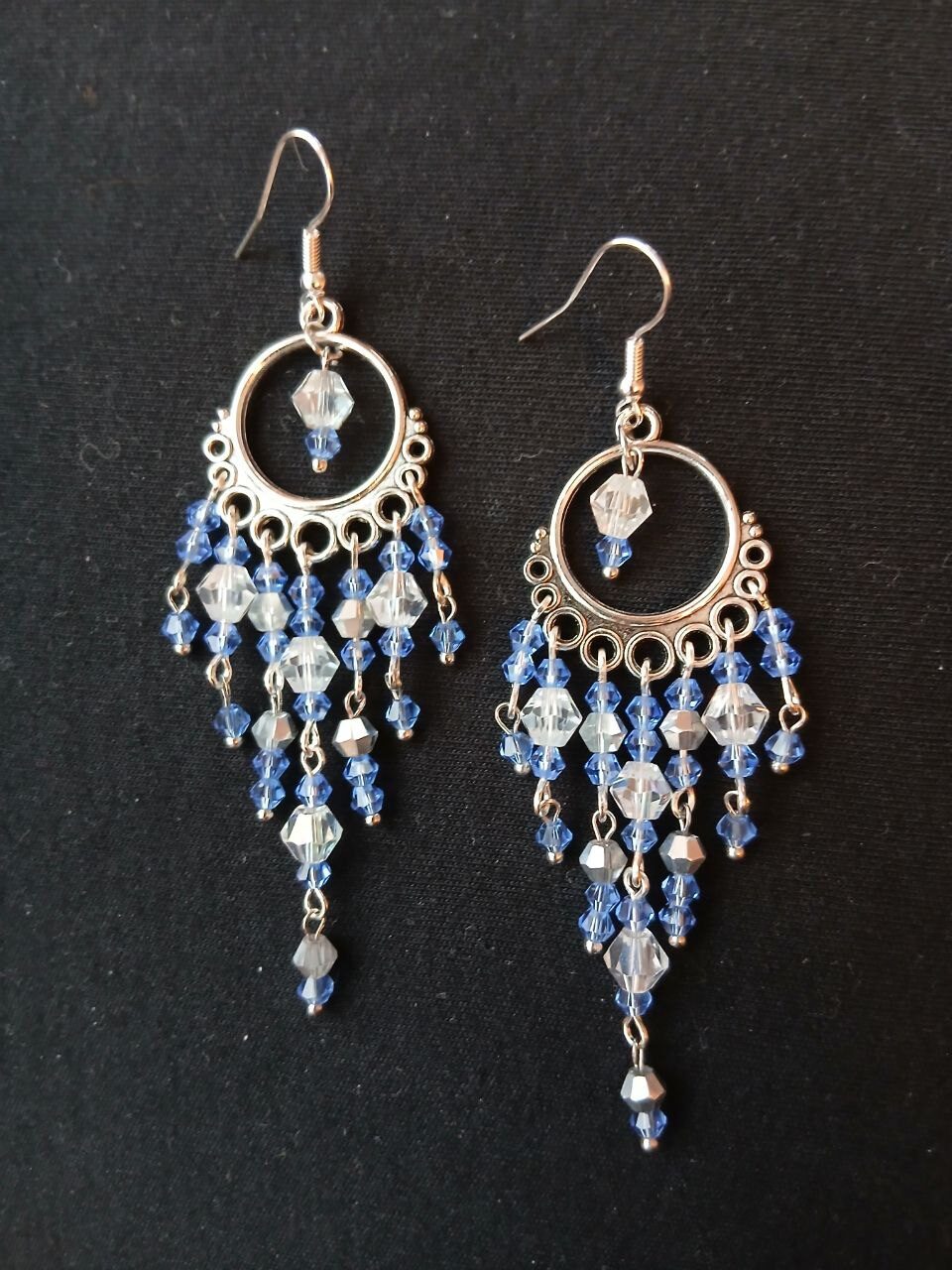 Серьги Морская царевна