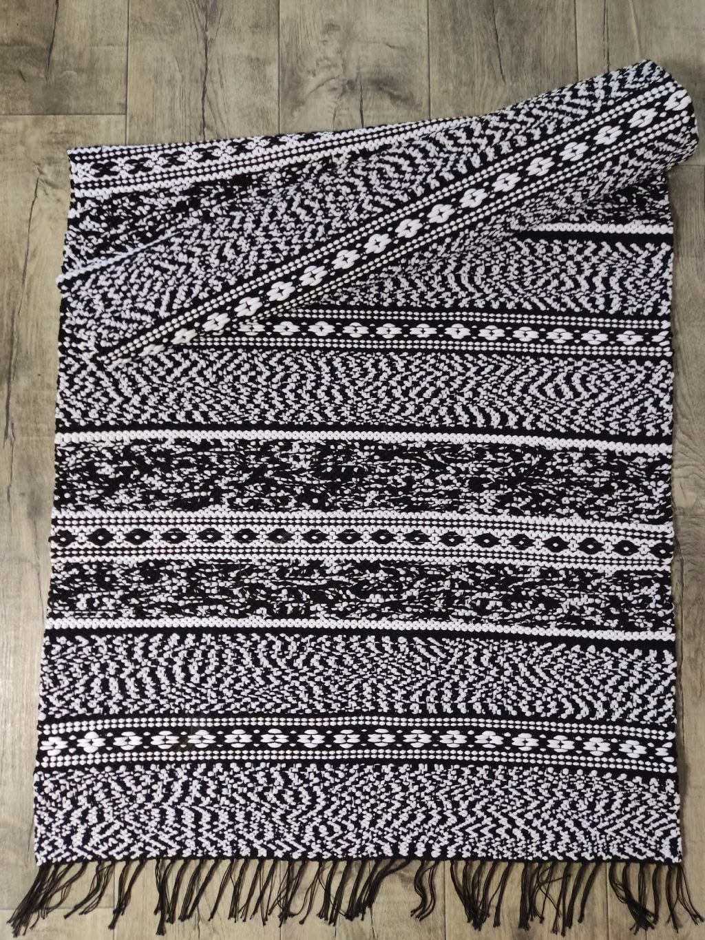 Домотканый половик «Карельская берёзка»