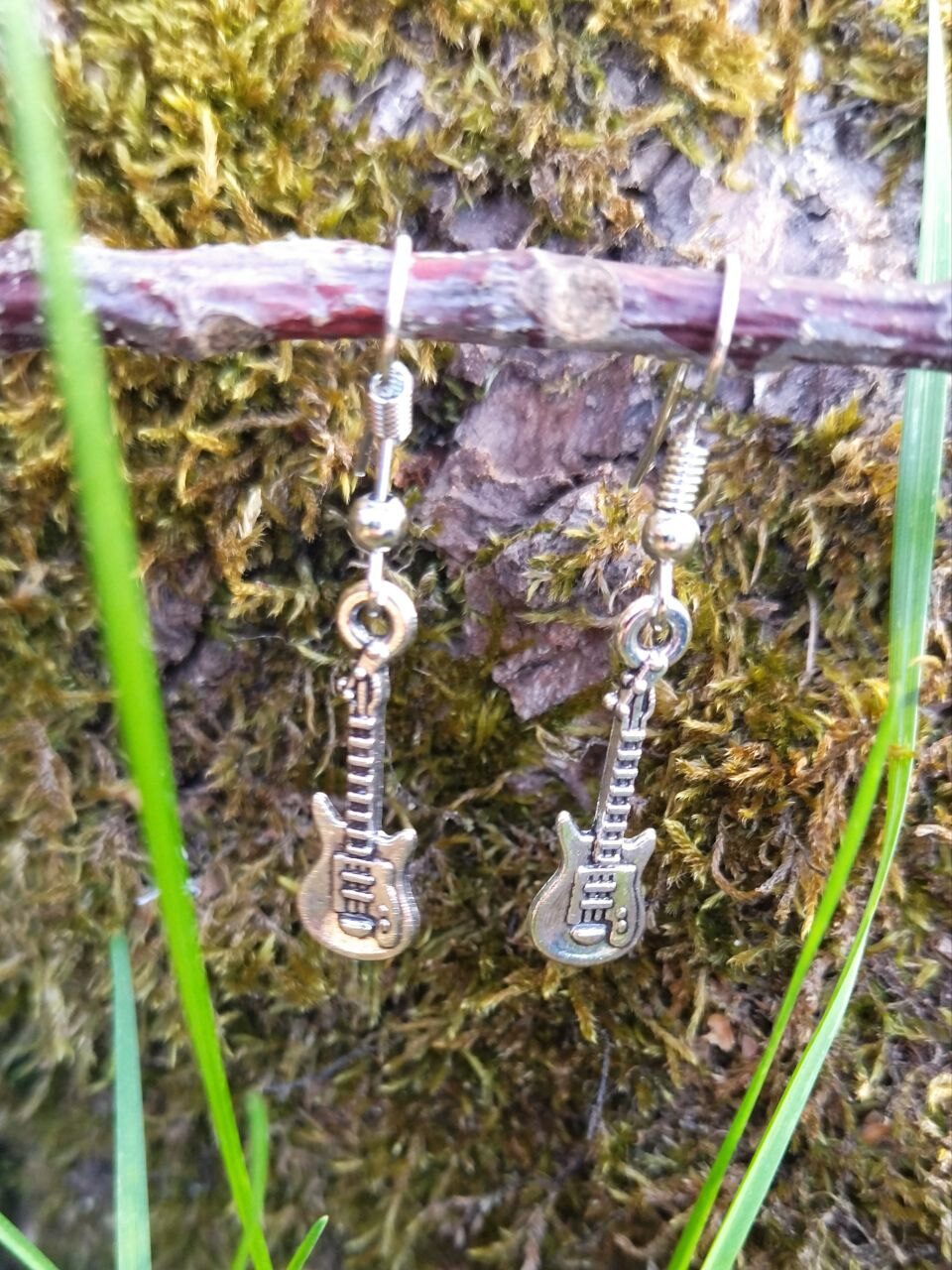 Серьги Гитарки