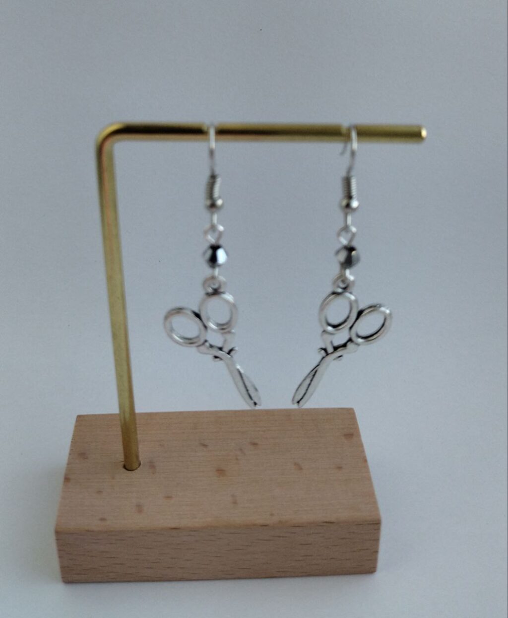 Серьги Ножнички