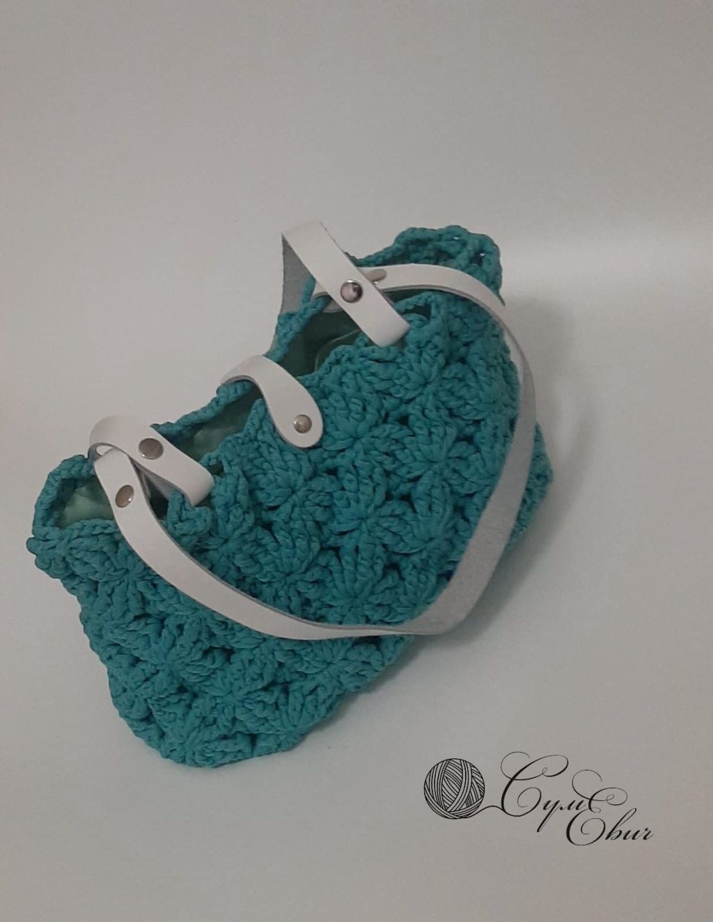 Мини шоппер «Цветы»