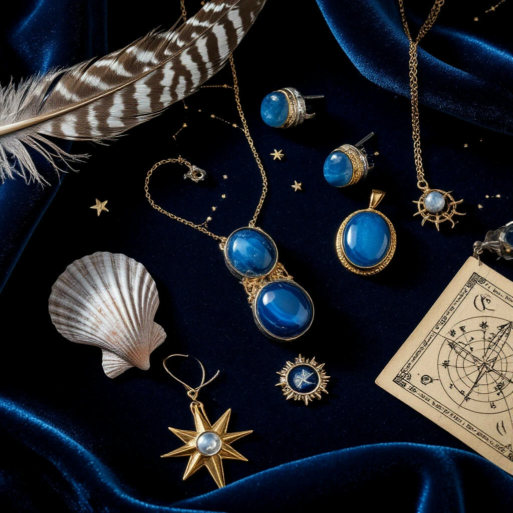 Голубой агат по знаку зодиака: ваш талисман гармонии