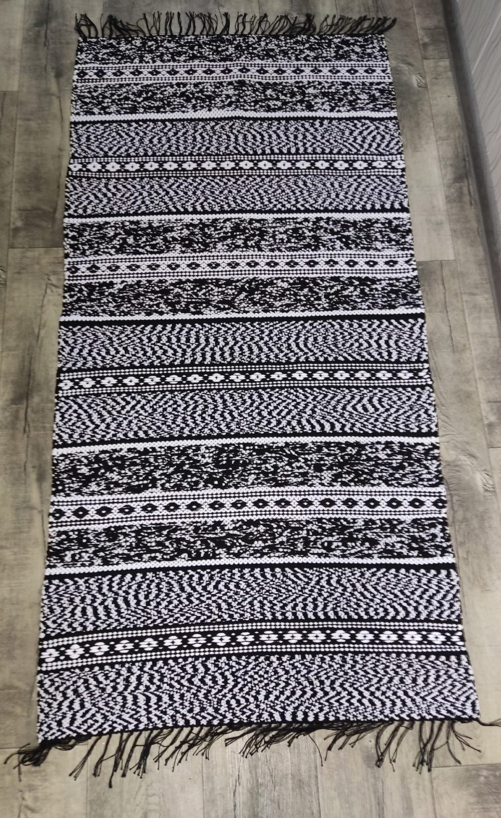 Домотканый половик «Карельская берёзка»