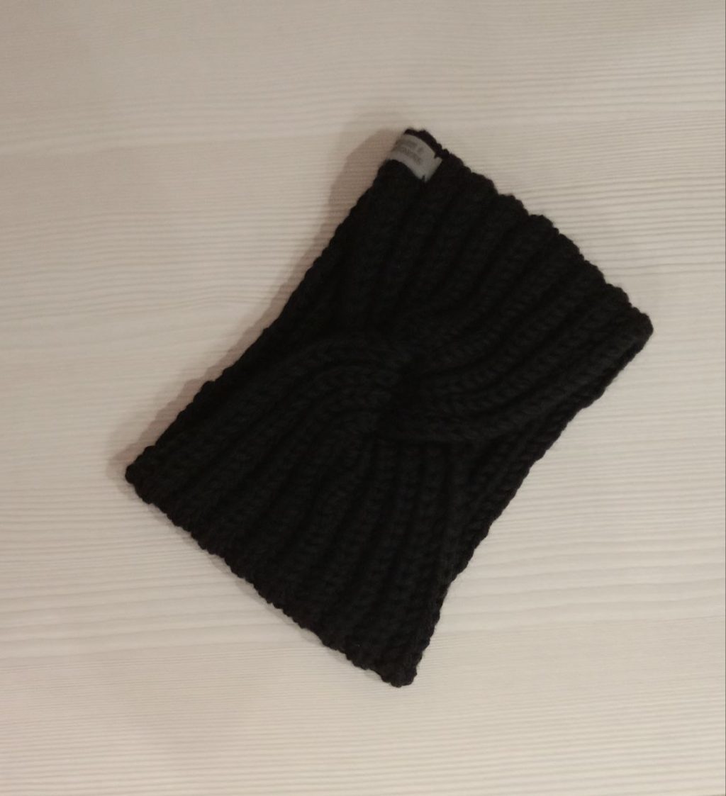 Повязка чёрная Чалма