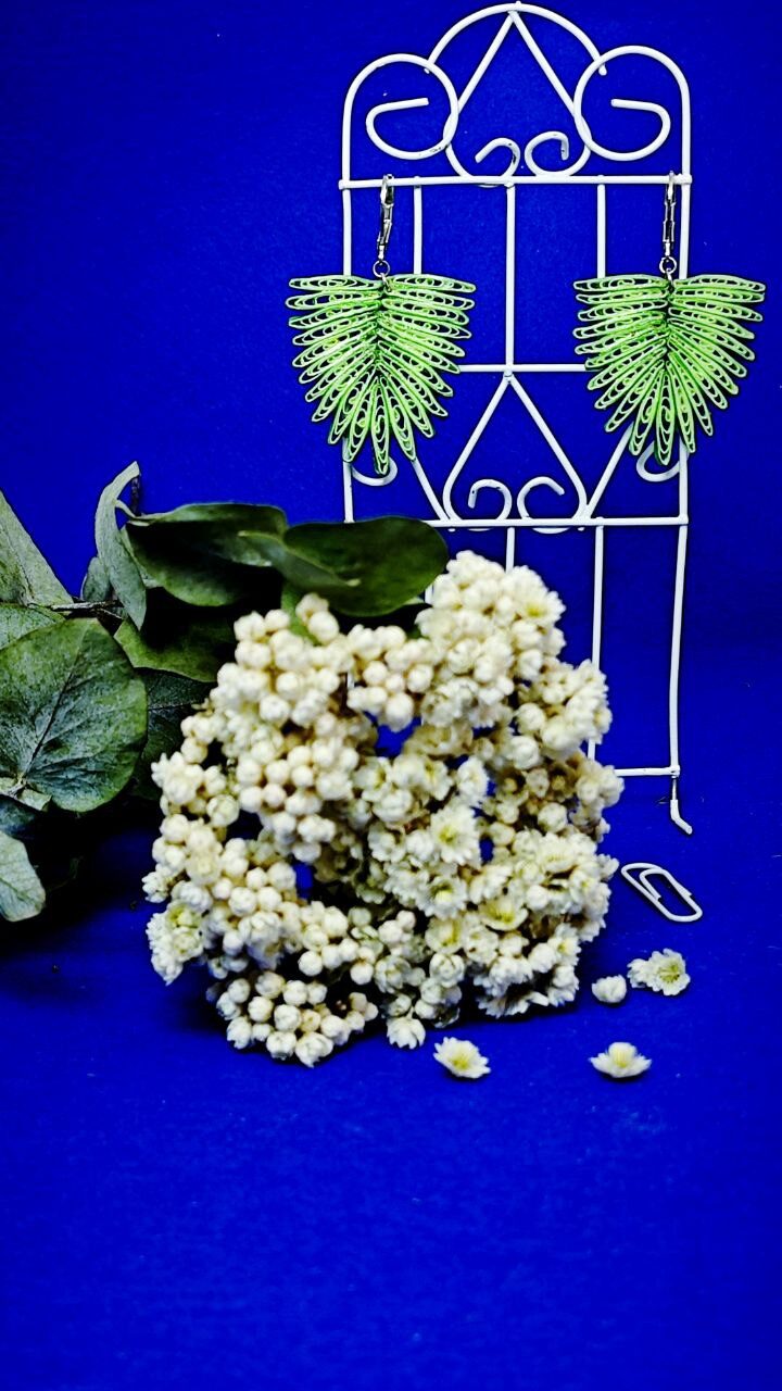 Серьги квиллинг.