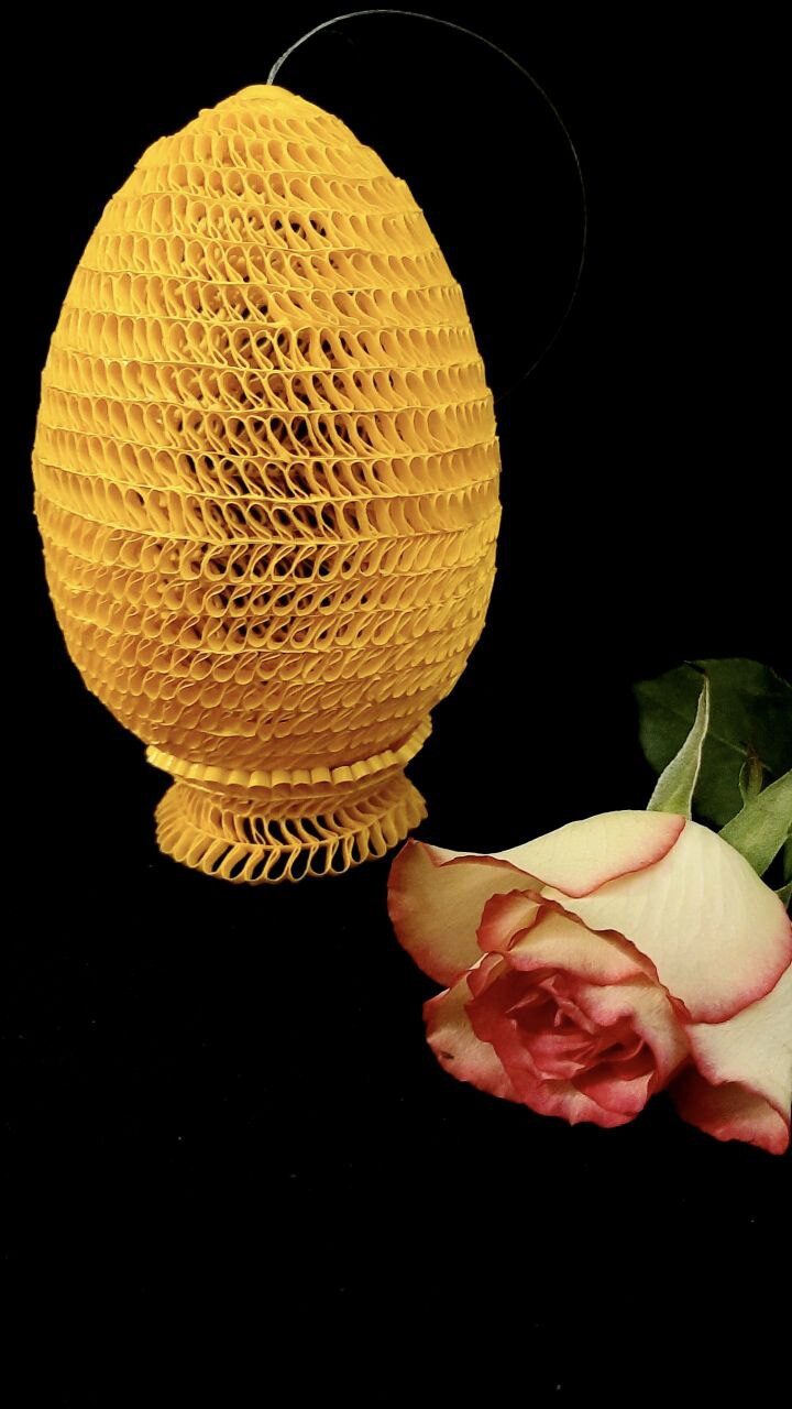 Пасхальное яйцо квиллинг ФАБЕРЖЕ