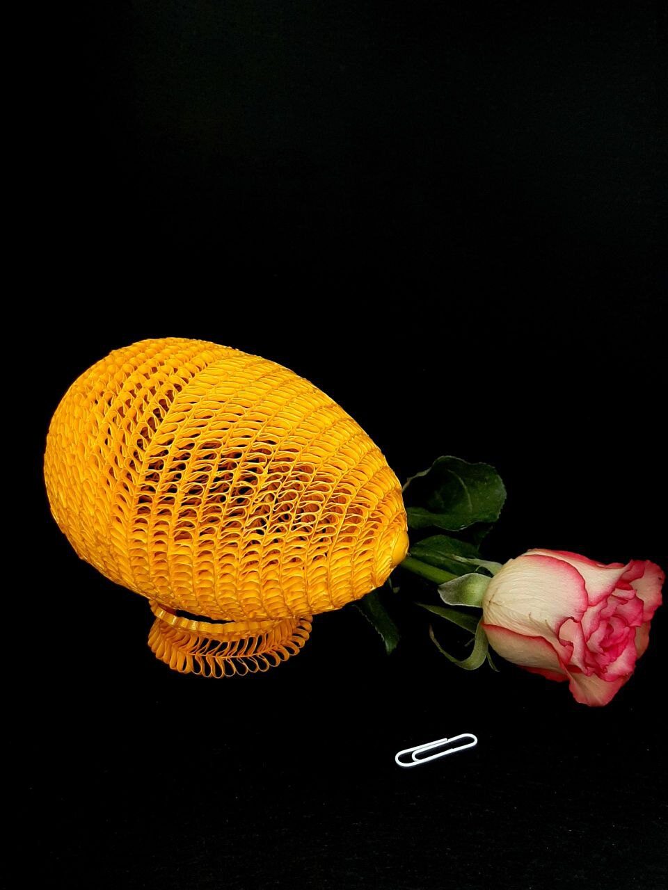 Пасхальное яйцо квиллинг ФАБЕРЖЕ