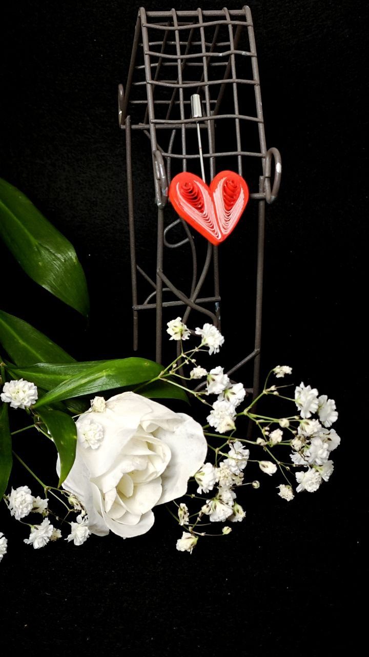 Брошки квиллинг-графика «ВАЛЕНТИНКИ»