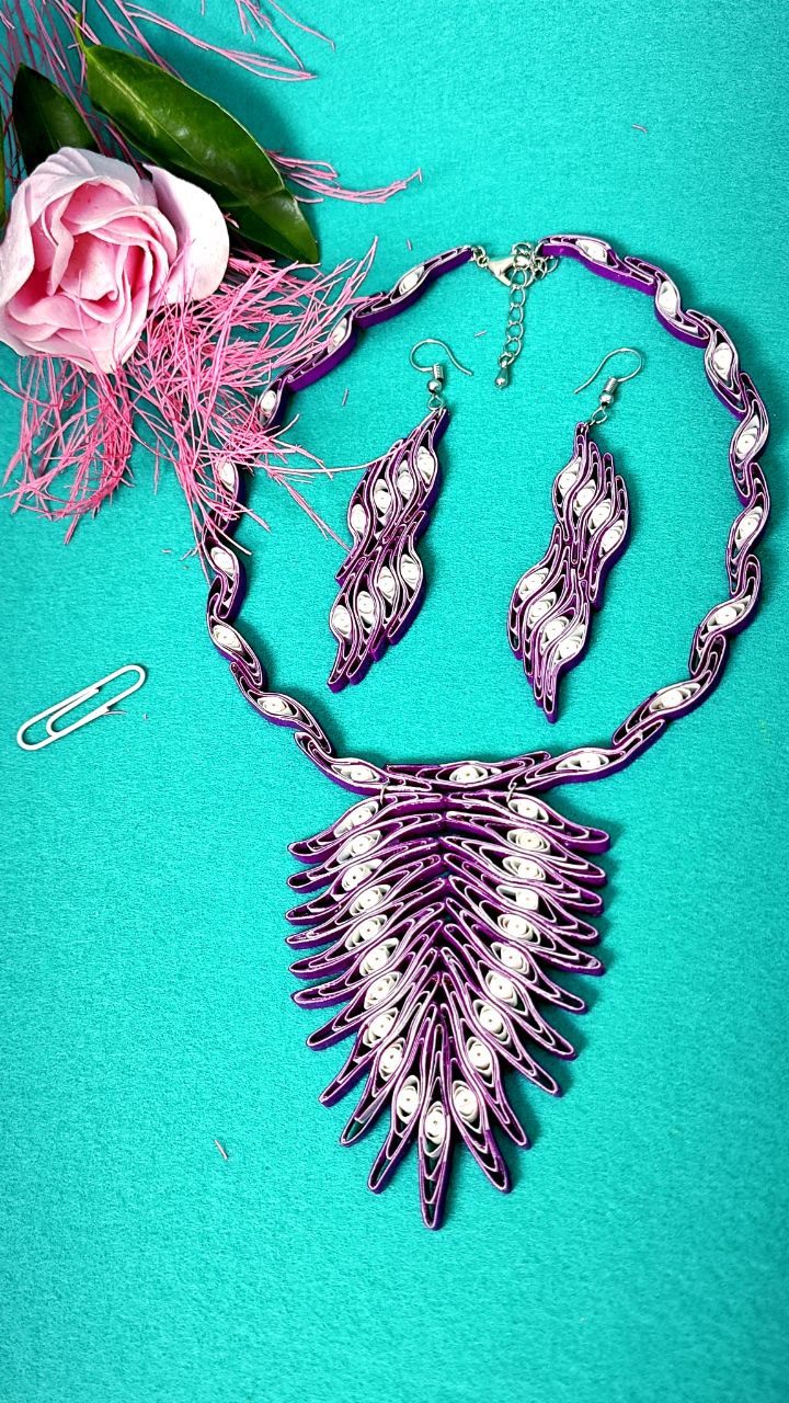 Комплект квиллинг-графика.