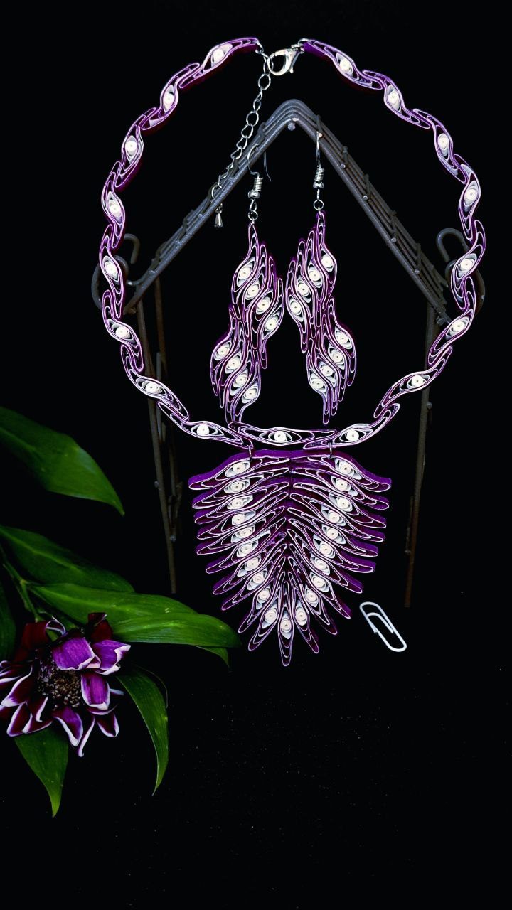 Комплект квиллинг-графика.