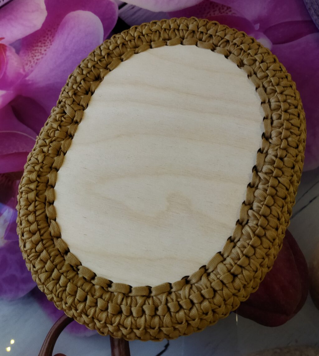 Корзинка вязаная без крышки