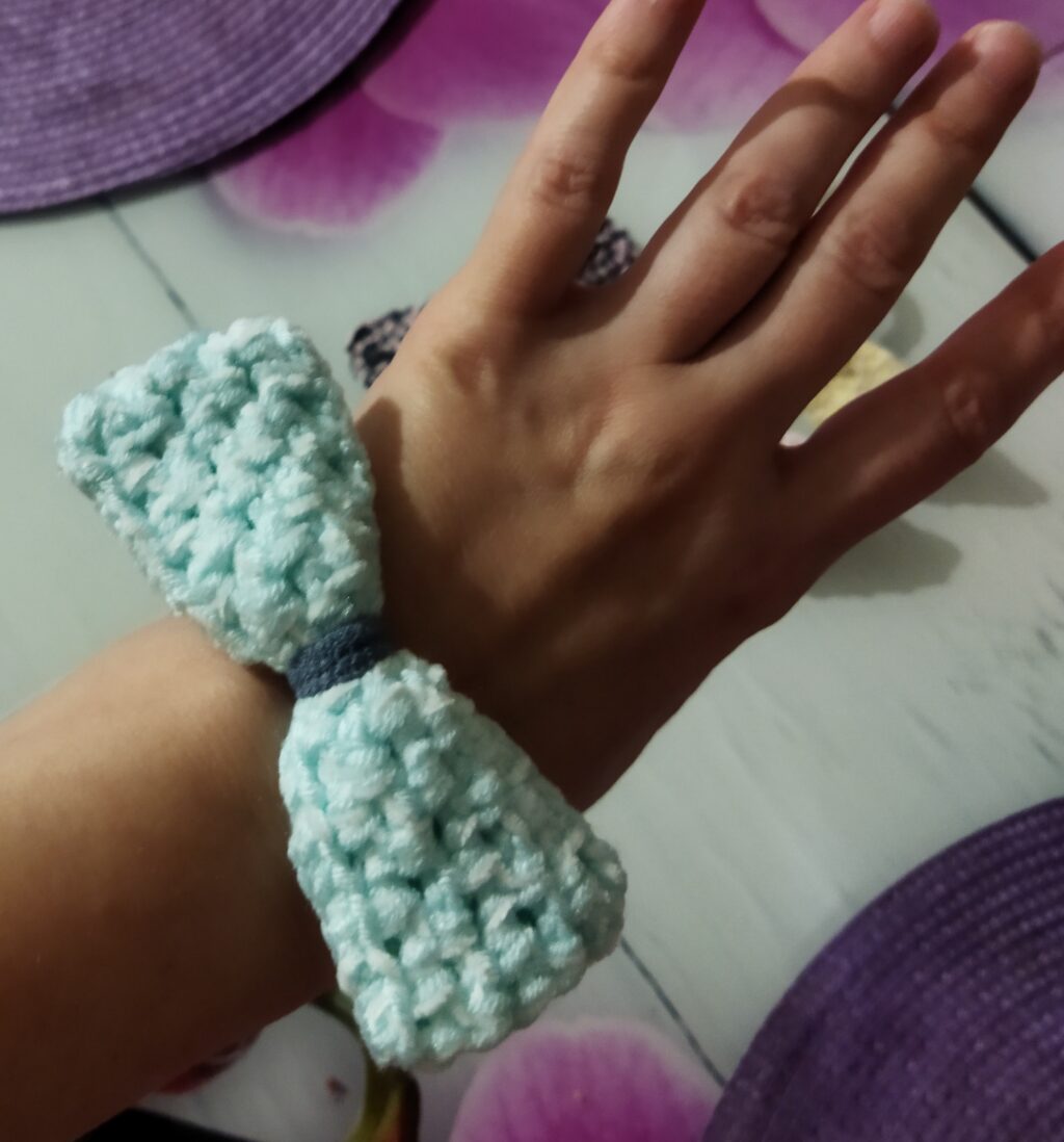 Резинки для волос «Бантики» набор 4 шт.