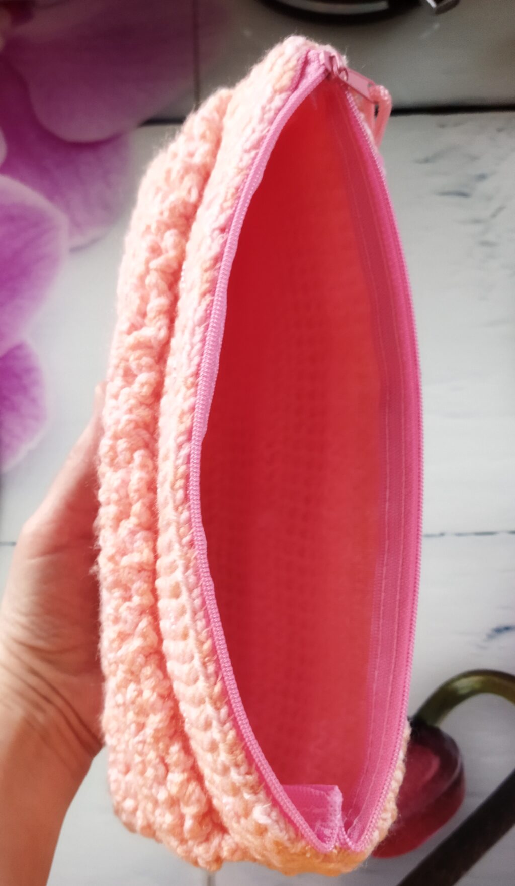 Косметичка «Розовая кудряшка»