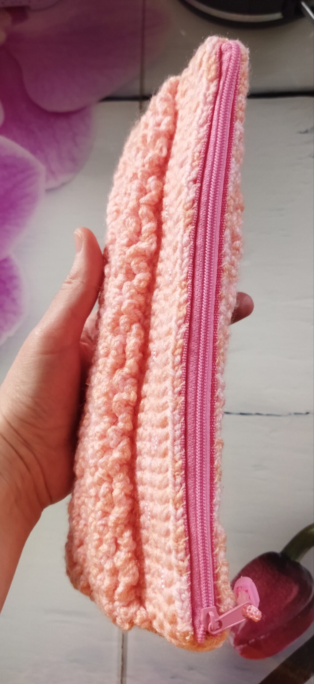 Косметичка «Розовая кудряшка»