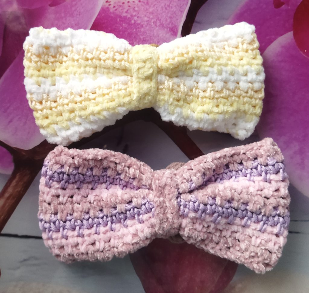 Резинки для волос банты 2 штуки