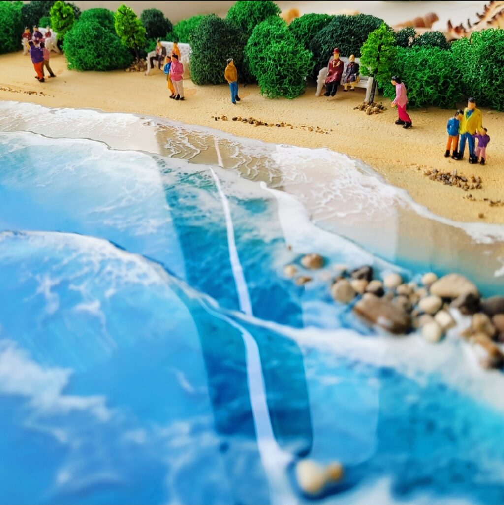 Картина «Море надежд» 60*40см из смолы