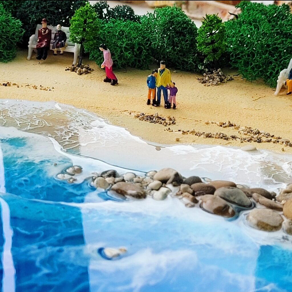 Картина «Море надежд» 60*40см из смолы