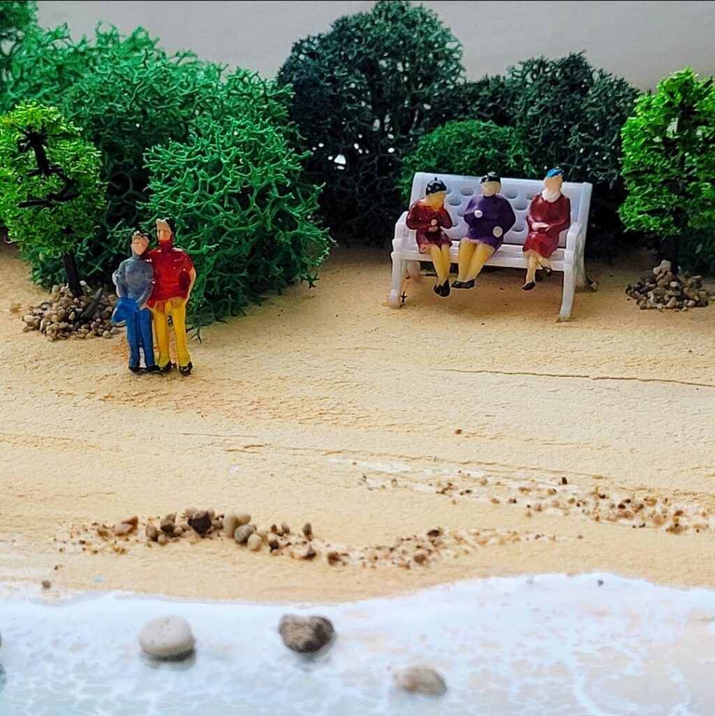 Картина «Море надежд» 60*40см из смолы