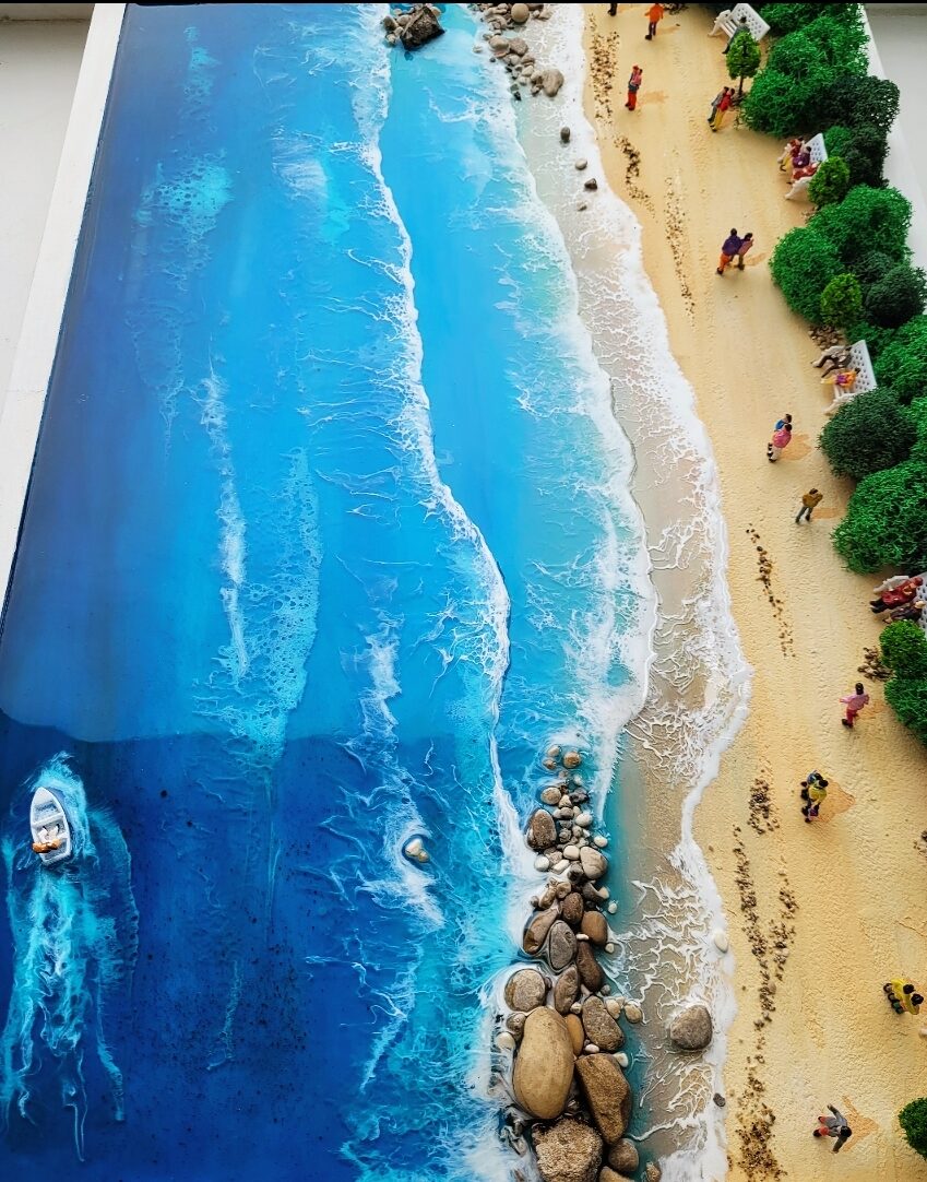 Картина «Море надежд» 60*40см из смолы