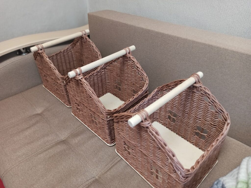 Плетеный домик для туалетной бумаги, салфеток