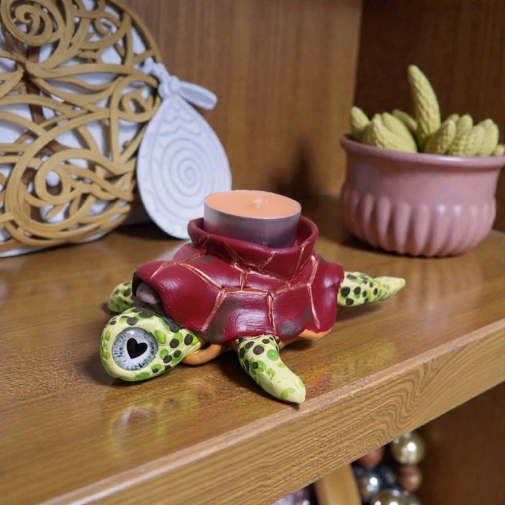 Подсвечник черепашка