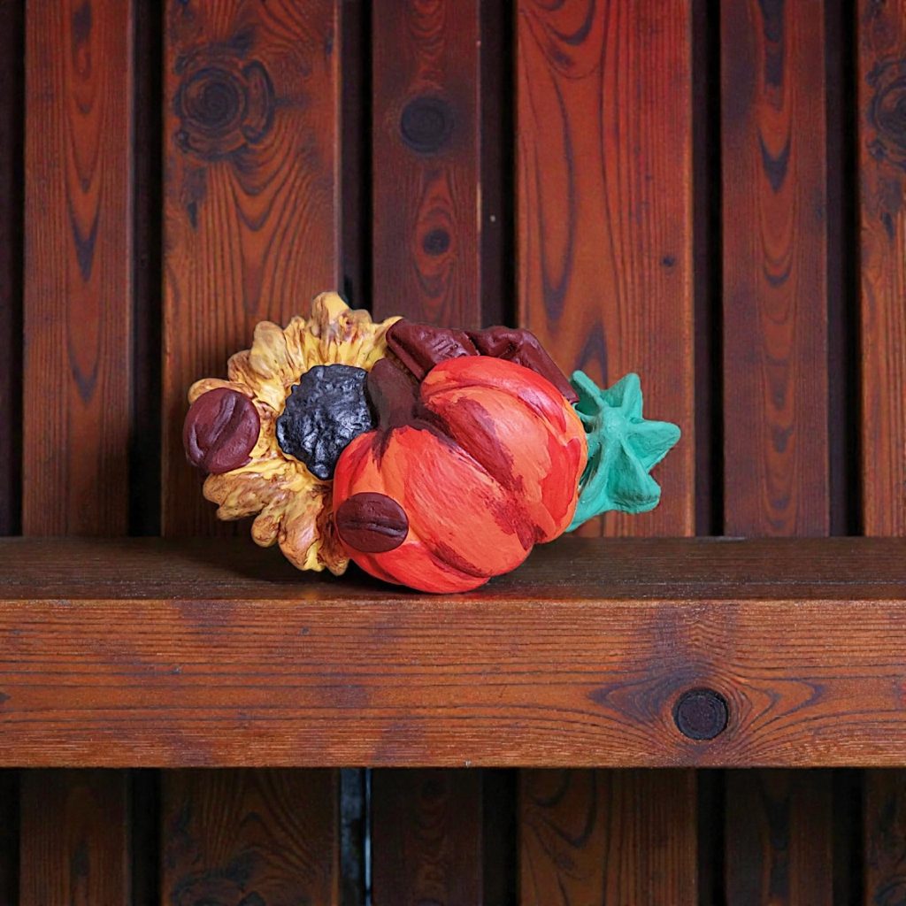 Заколка для волос осенняя (защёлка)