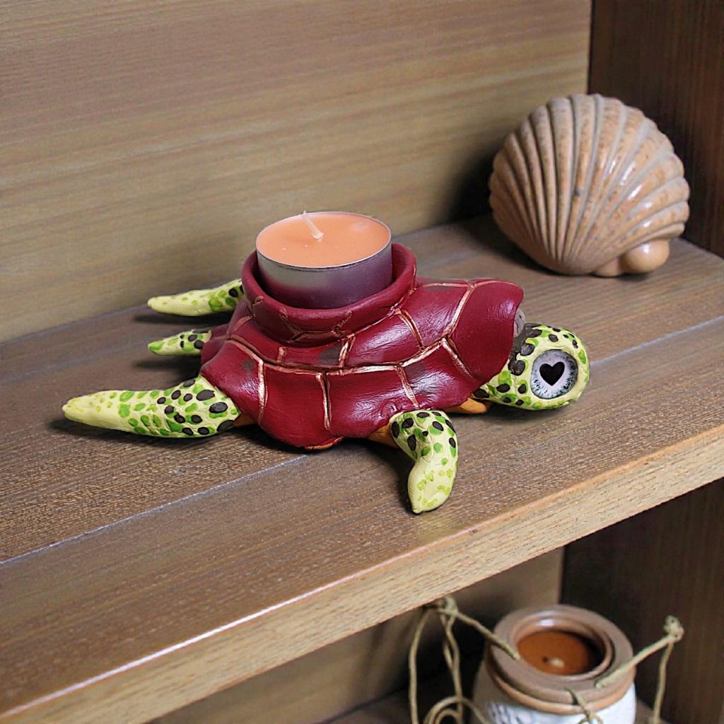 Подсвечник черепашка