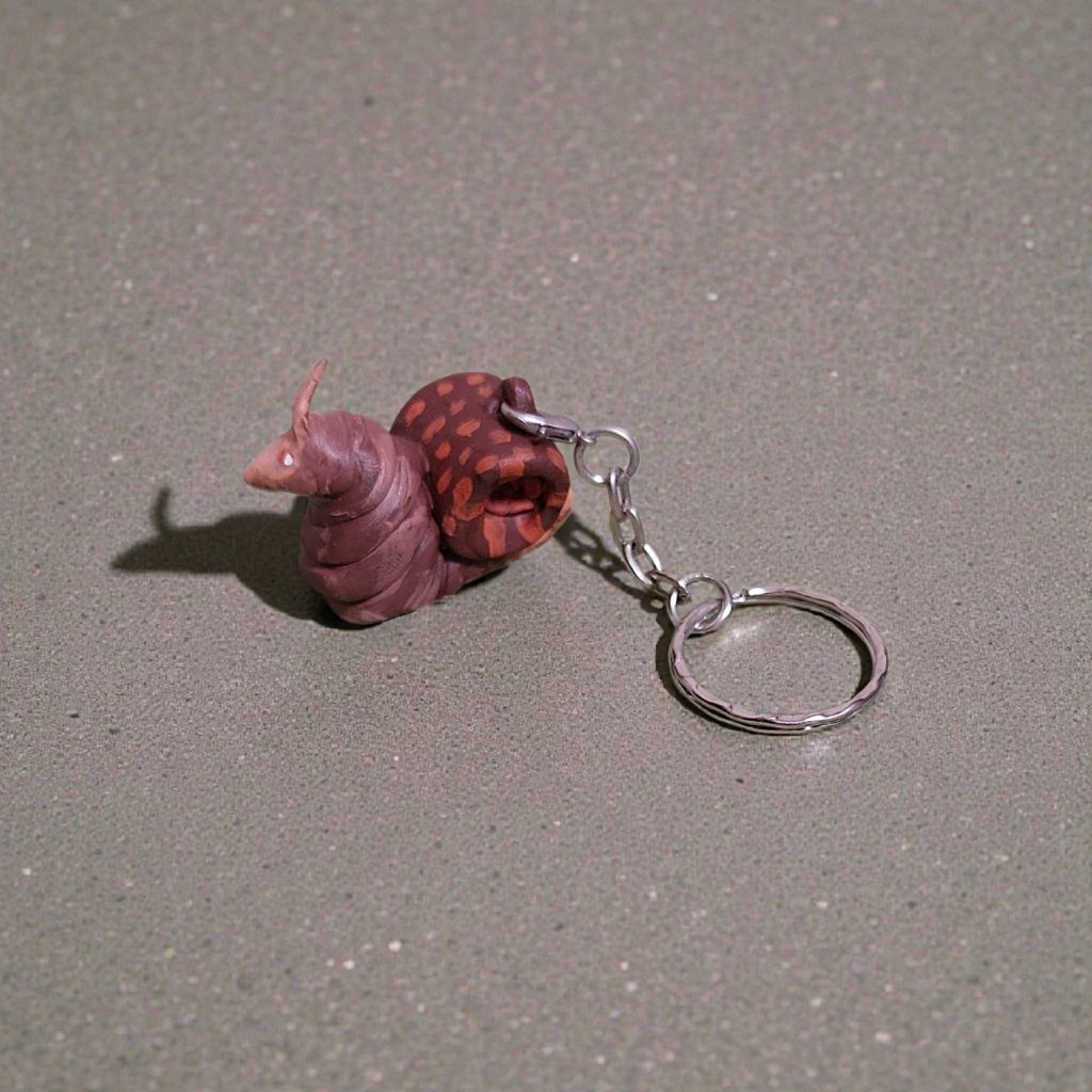 Брелок улитка ахатина