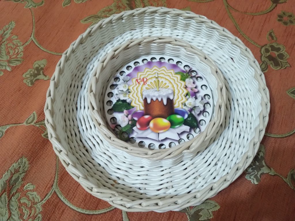 Поднос пасхальный