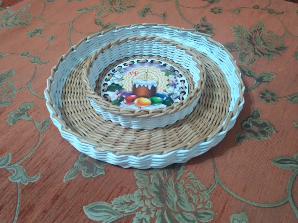 Поднос пасхальный