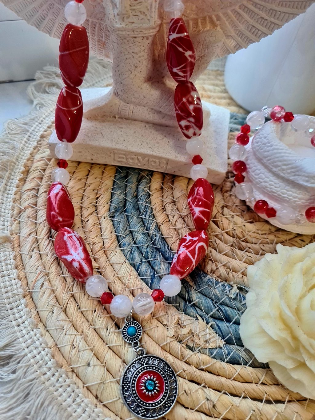 Набор (чокер с браслетом) «Тибет»