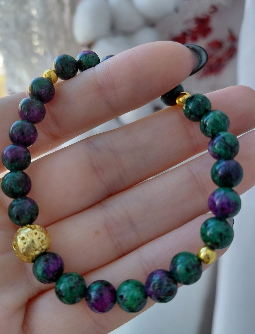 Набор (чокер с браслетом) «Колибри»