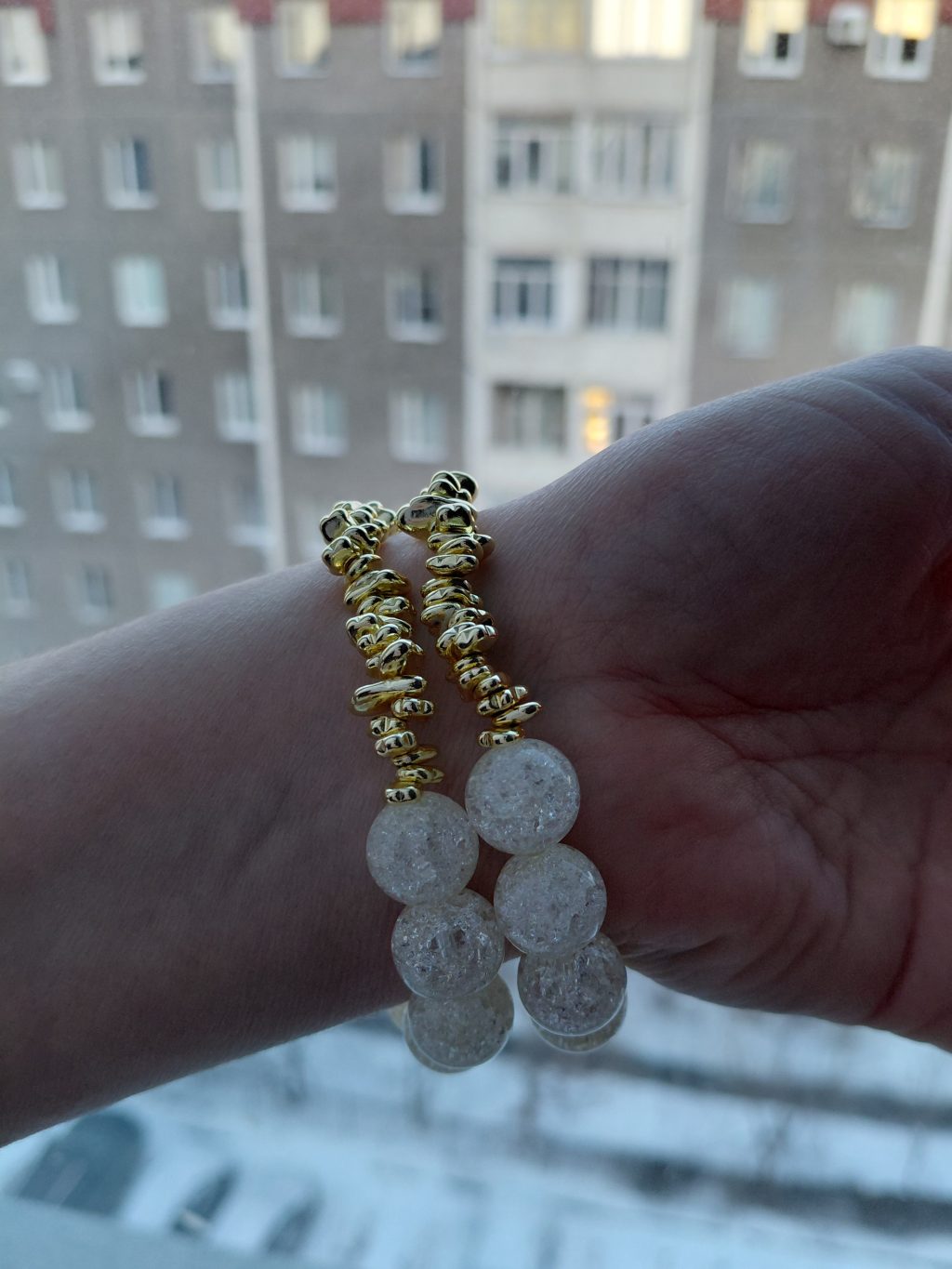 Набор (чокер с браслетом) «Волчица»