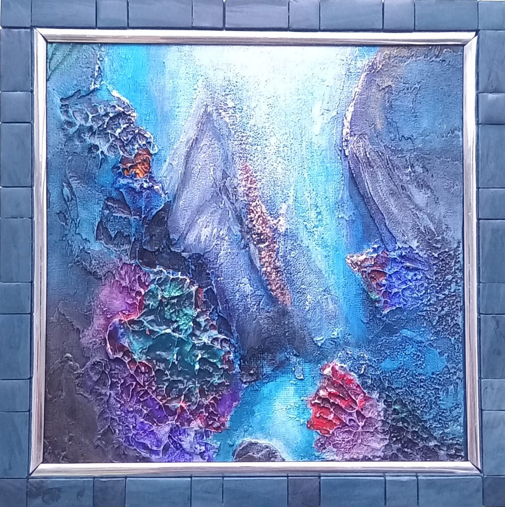 Текстурная картина Морские тайны