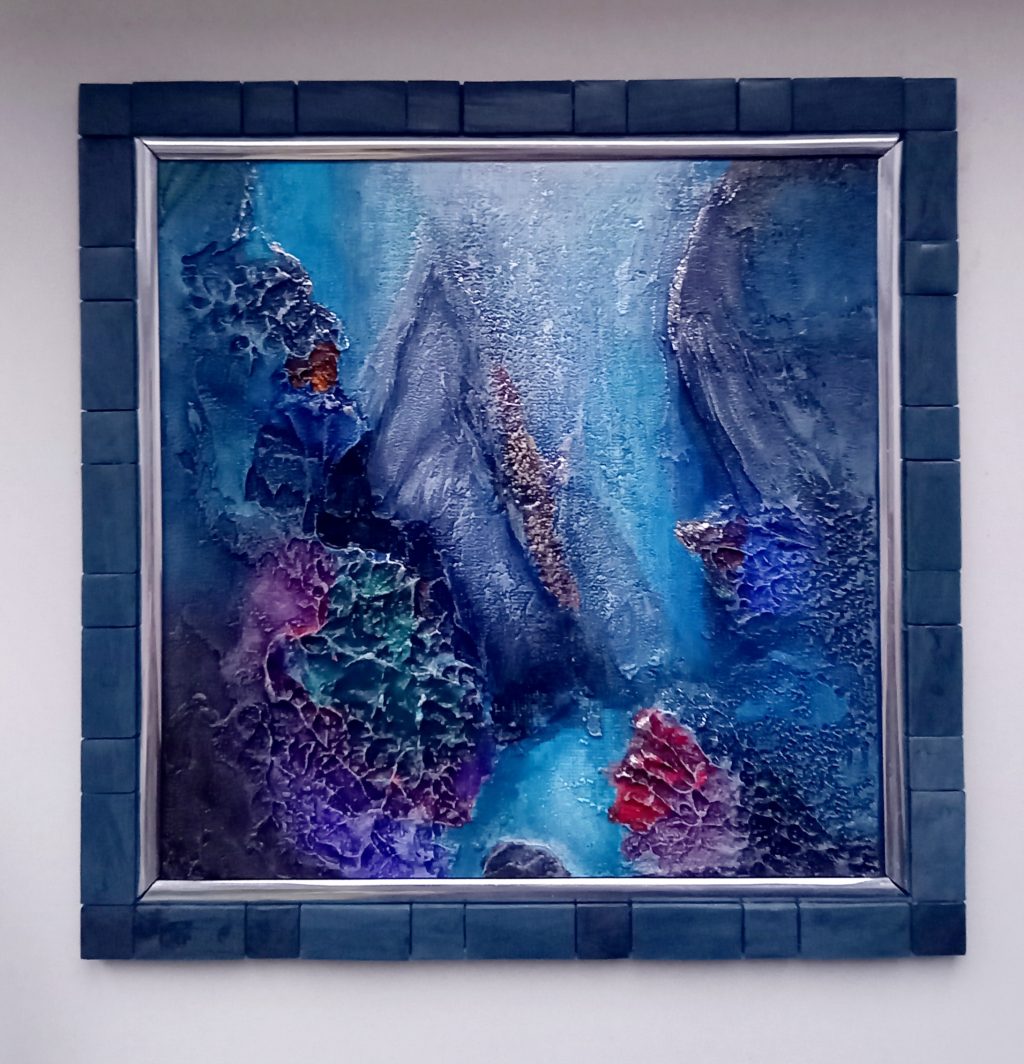 Текстурная картина Морские тайны