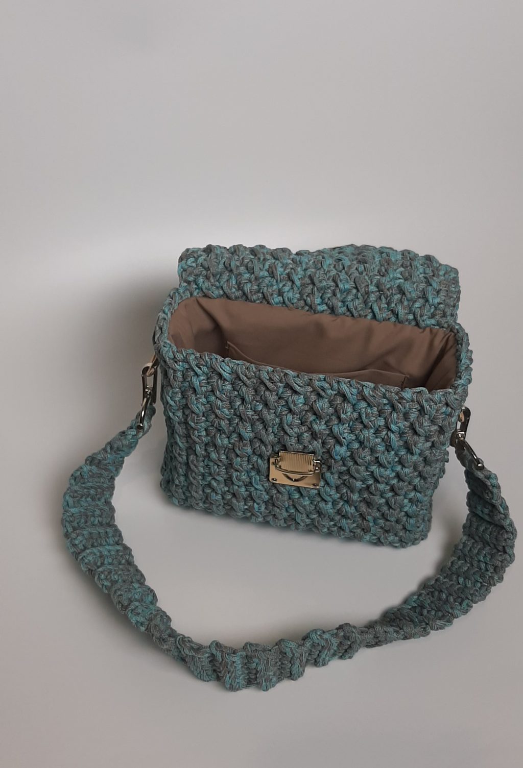 Сумка-сундук меланж