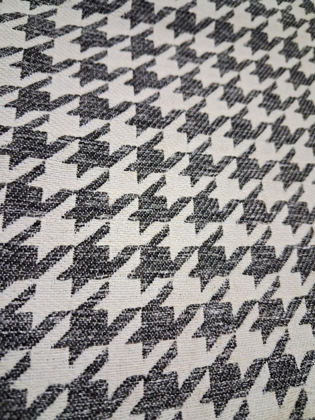 Сумка шоппер с узором труссарди. Графит.