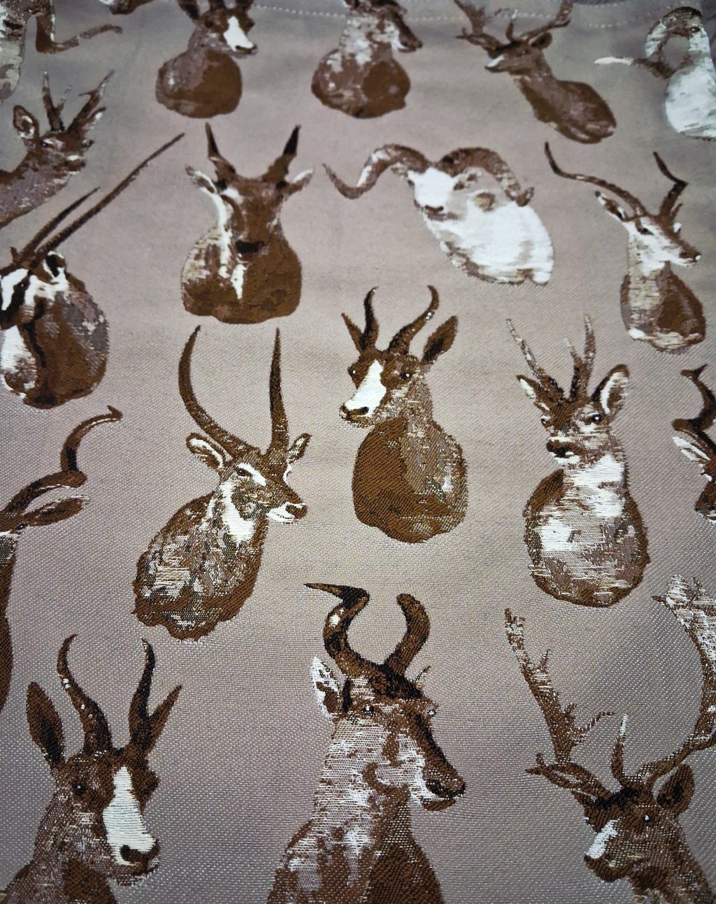 Сумка шоппер тканевая с портретами животных