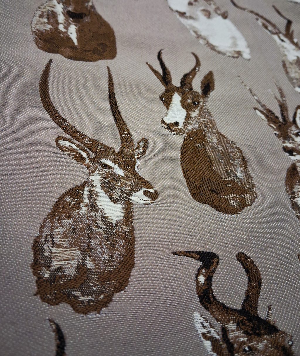 Сумка шоппер тканевая с портретами животных