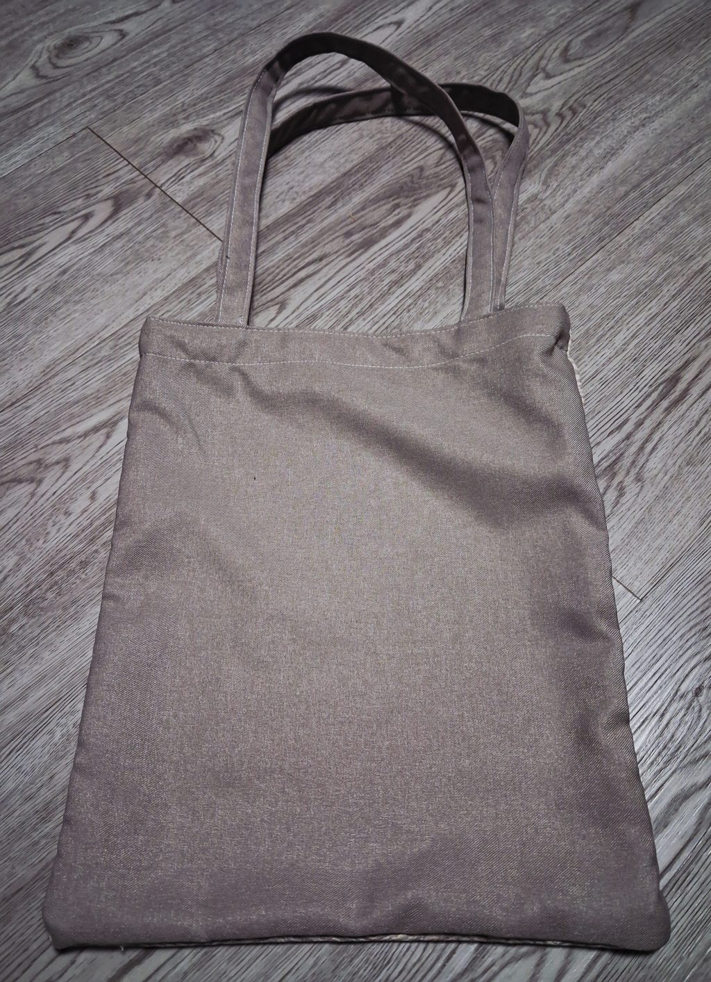 Сумка шоппер тканевая с ромбами