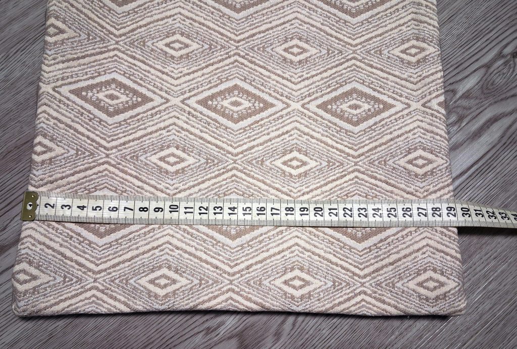 Сумка шоппер тканевая с ромбами