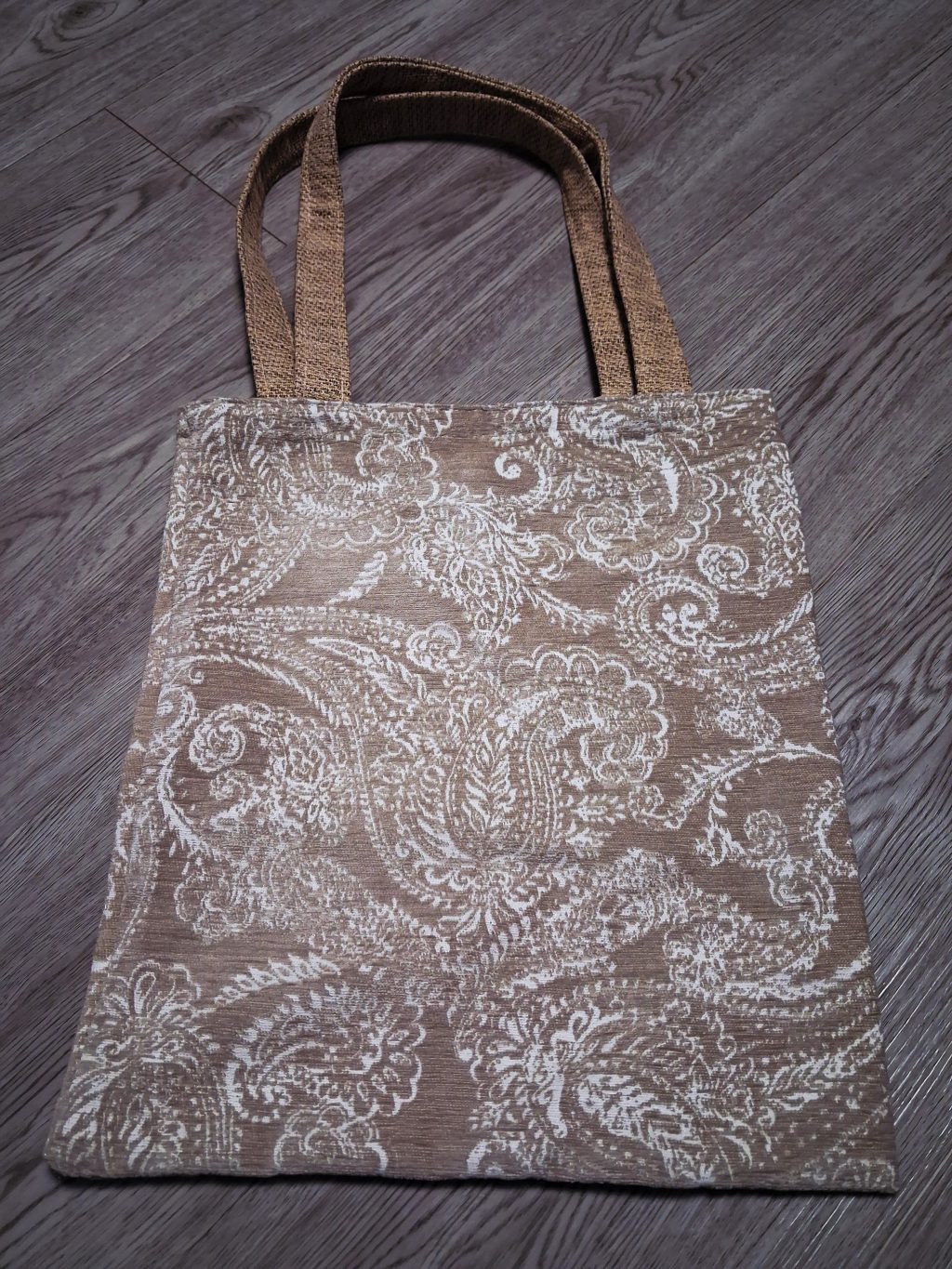 Сумка шоппер тканевая шенилл